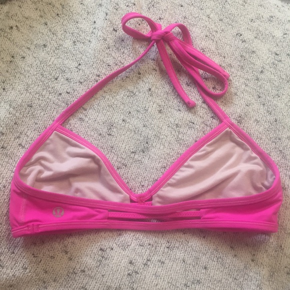 🍋 Lululemon -  Halter, hot yoga “Bandha” bra - Picture 4 of 9